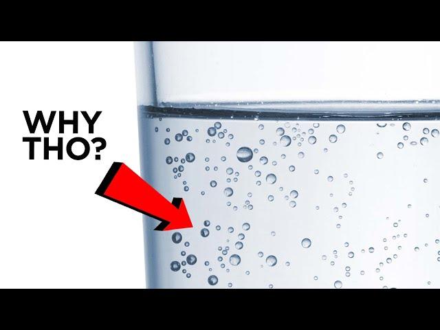 Why Do Bubbles Form In Glasses Of Water?