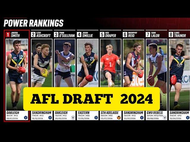 AFL DRAFT 2024 Live Day 1