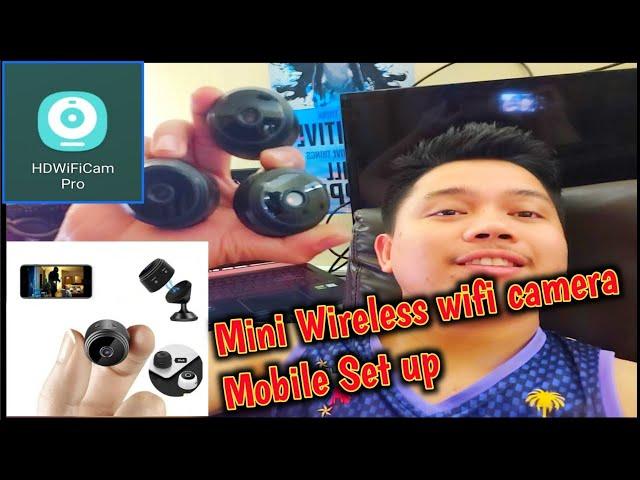 How to use Mini Spy IP Camera Wireless WiFi HD 1080P Hidden Home Security Night