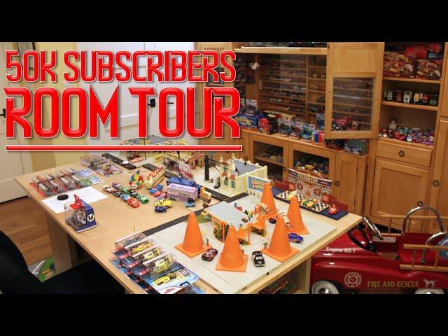 Disney Docket 50,000 Subscriber Special - Room Tour - Cars Displays, Storage & Studio