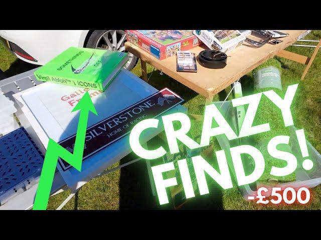 We Spent ALL Of Our Money At The BIGGEST Car Boot Sale We Have Ever Been To!