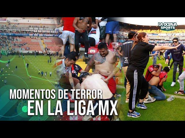 ¡LAMENTABLE! Así se vivió la VIOLENCIA en el QUERÉTARO VS ATLAS de la LIGA MX