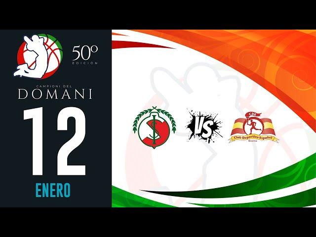 DOMANI 2023: Sportiva Italiana vs Español de Osorno (12-1-2023)