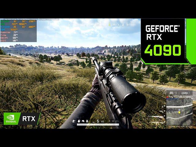 PUBG : RTX 4090 24GB ( 4K Ultra Graphics )