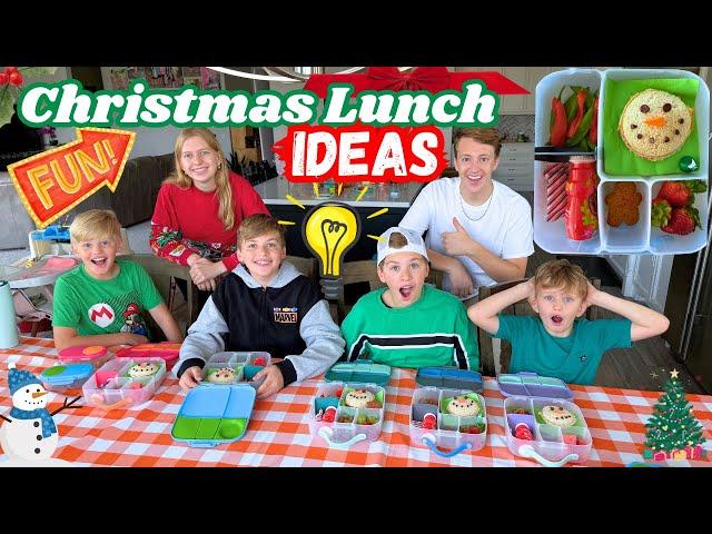 Don't Pick the Wrong LUNCHBOX! *Christmas Lunch Ideas*