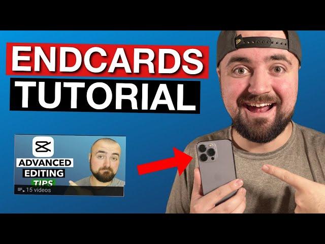 How To Add YouTube End Cards on a Phone! (2022 Update)