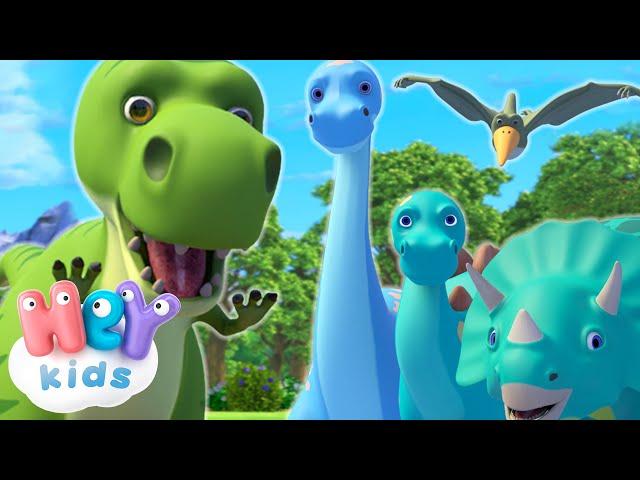 Los Dinosaurios  Canciones educativas para niños | HeyKids - Canciones infantiles