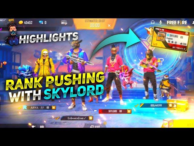 Playing With Skylord | First Time | Going GrandMaster | Cg Gamer Zone @Skylord69