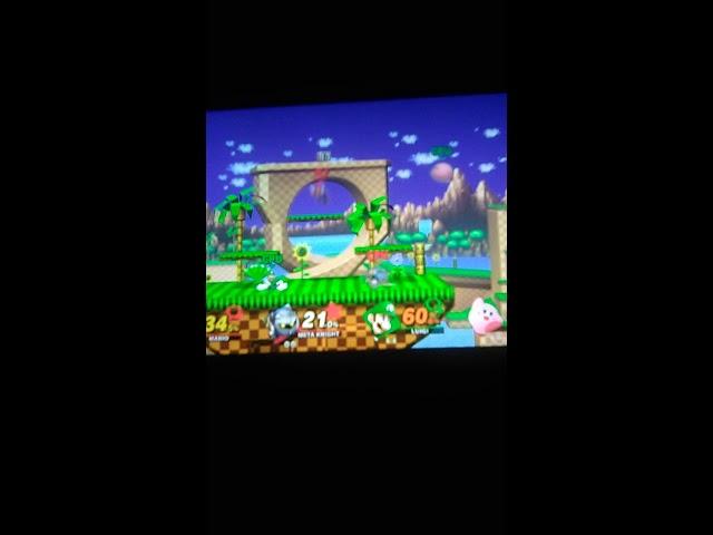 Super Smash Bros. Ultimate (Mario and Meta Knight vs. Luigi and Kirby)