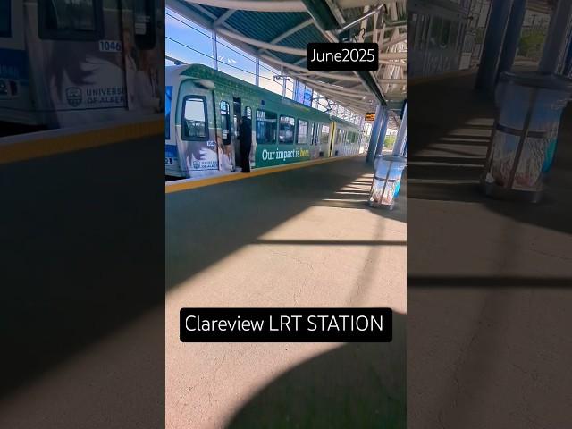 CLAREVIEW STATION | Edmonton LRT train | Edmonton bus | ETS Edmonton | ARC CARD |