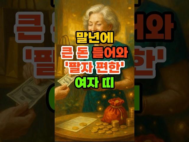 말년에 큰 돈 들어와 '팔자 편한' 여자 띠. #재물운 #풍수 #운세 #띠별운세 #말년운 #금전운 #말년복