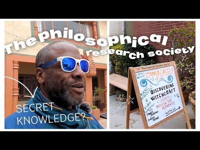 Inside the Philosophical Research Society: Exploring Esoteric Knowledge with Manly P. Hall 