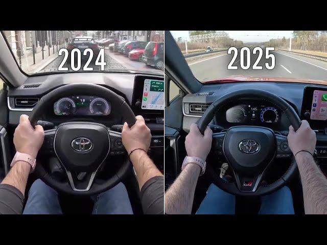 2024 Toyota RAV4 Adventure vs 2025 Toyota RAV4 GR Sport | POV Test Drive