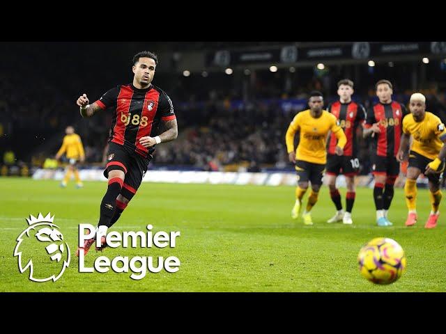 Justin Kluivert's historic hat-trick for Bournemouth v. Wolves | Premier League | NBC Sports