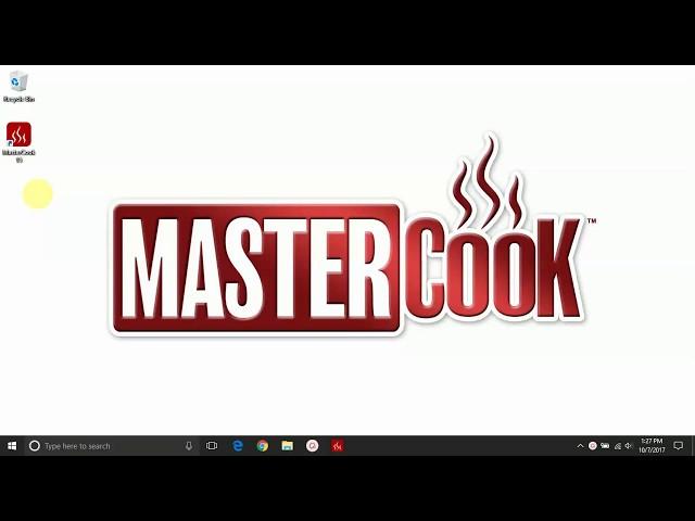 Getting Started with MasterCook 15: Overview