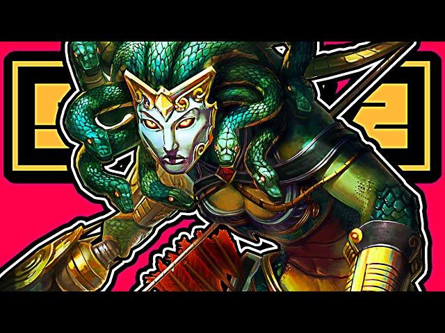 Playing Medusa in SMITE 2
