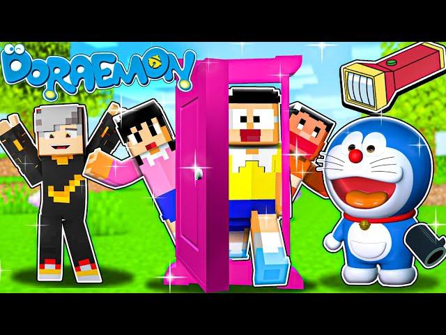 Adopted By DORAEMON FAMILY In Minecraft! (Hindi)