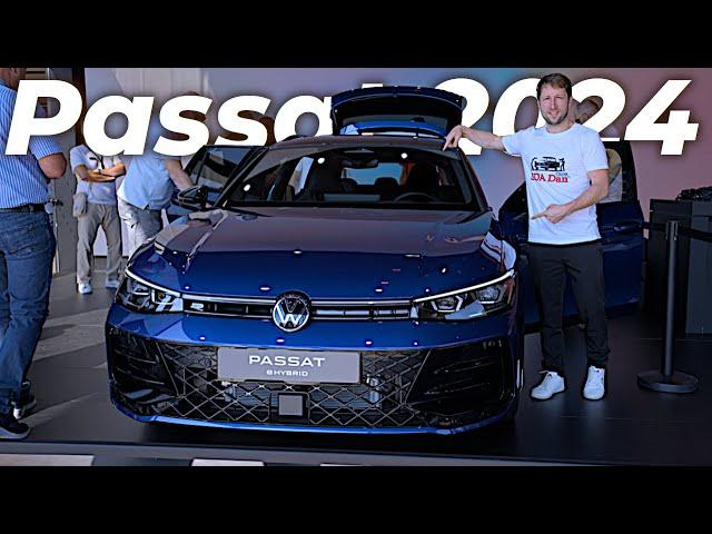 New Volkswagen Passat R-Line 2024 First Look Review