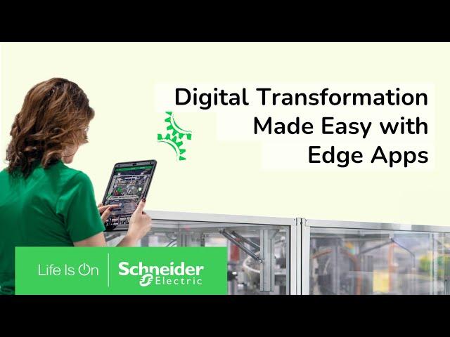 Hannover Messe 2024 - Digital Transformation Made Easy with Edge Apps | Schneider Electric