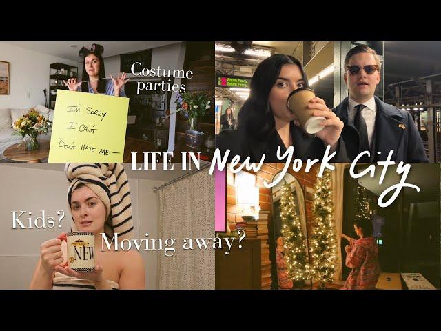 Week in my life: future plans, costume parties, cleaning, putting up the tree + more!