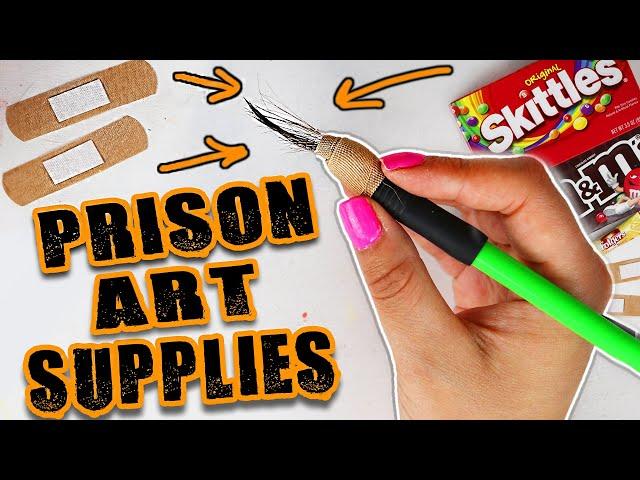 I Made PRISON RIGGED Art Supplies...