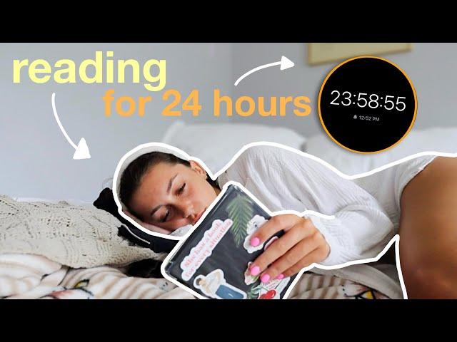 reading for 24 hours! | spoiler free reading vlog