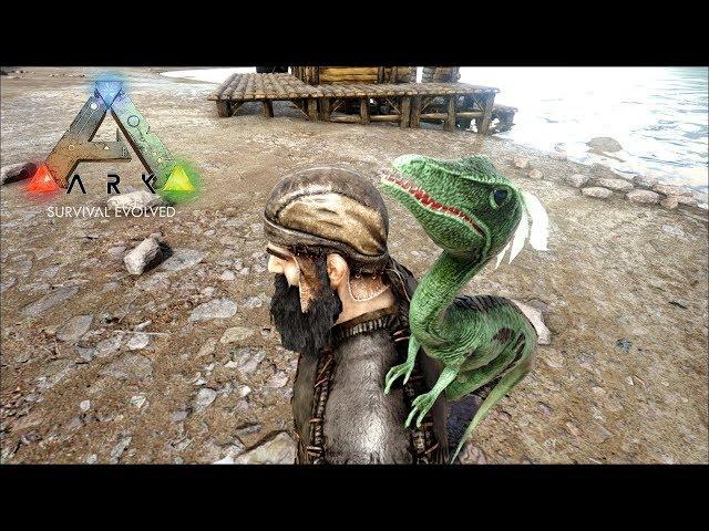 Приручил Компсогната - Ark Survival Evolved #37