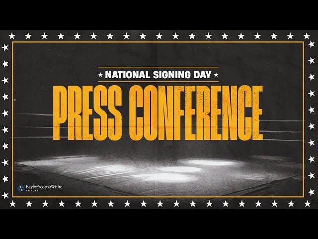 Baylor Football: National Signing Day Press Conference | December 4, 2024