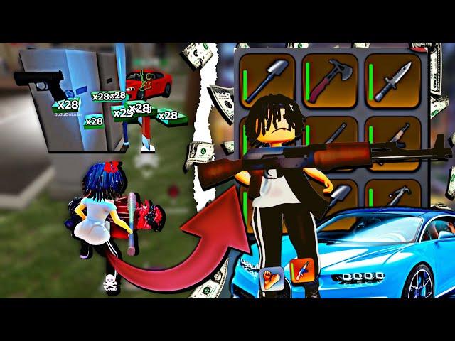 I Robbed EVERYONE In Roblox BlockSpin