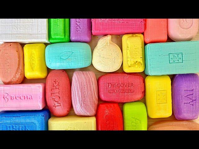 ⭐ASMR ⭐ Cutting soap cubes. Soap Carving. Satisfying video.