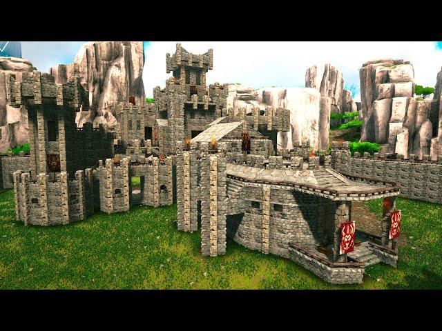 ARK: Survival Evolved -  Castle Fort - Showcase Build