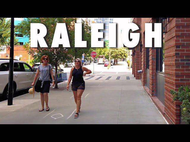 Downtown RALEIGH North Carolina Walking Tour【4K】