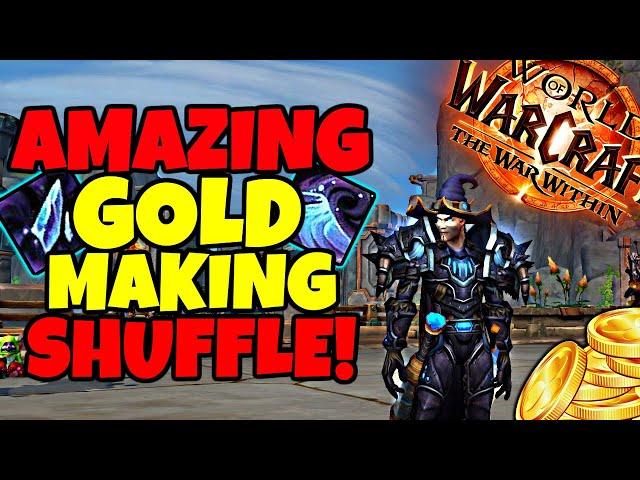 This Goldmaking Shuffle is Still GREAT & Semi-Passive Gold! 50-100k/hr TWW Goldmaking