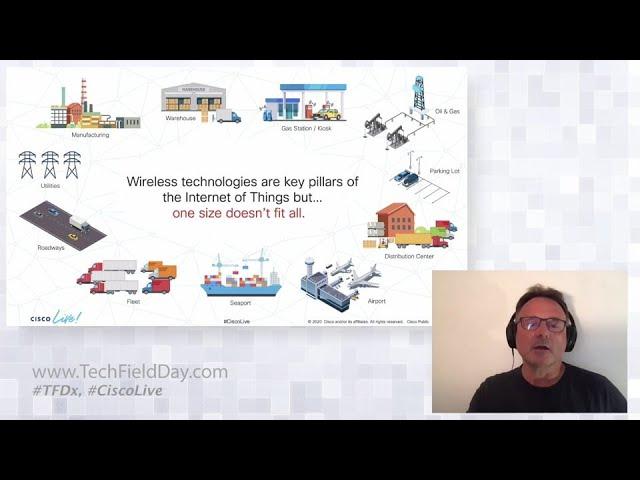 Cisco Wireless Technologies and Use Cases in Industrial IoT