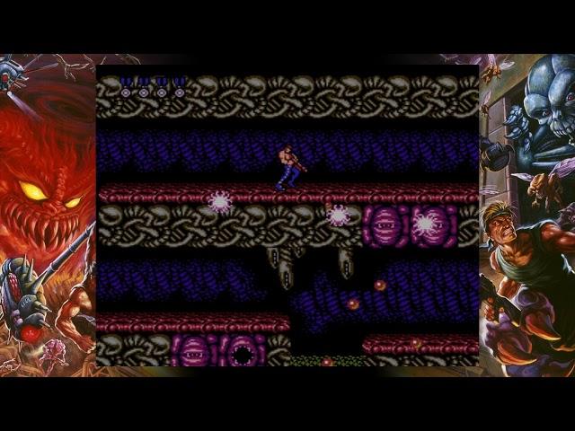 Contra PS4 - Stage 8 [Final] (Perfect Run)