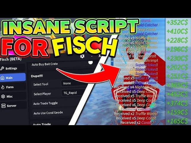 The *MOST OP* Script/Hack For The NEW Fisch Update! (Roblox Fisch Script)