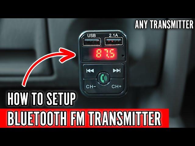 How to Setup Bluetooth FM Transmitter (Also Best Sound Tips)