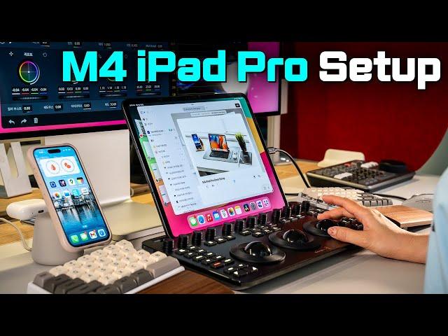 [SUB] 2024 M4 iPad Pro Desk Setup: Productivity Unleashed!