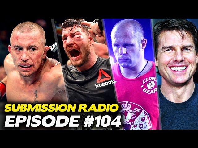 Submission Radio #104 Bas Rutten, Tim Kennedy, Johny Hendricks, Karim Zidan, Mike Dyce