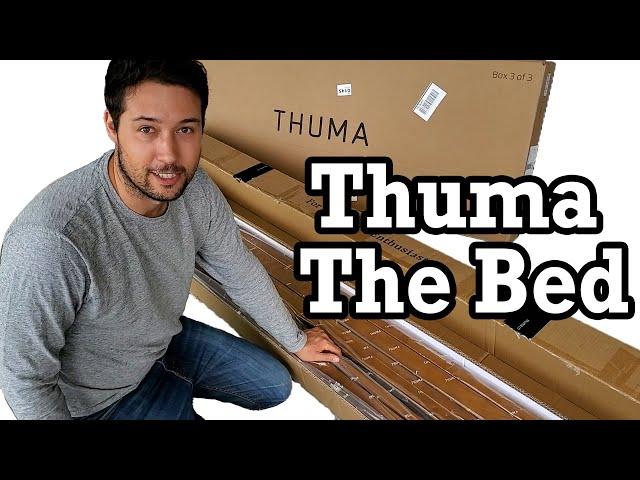 Thuma The Bed Unboxing Review Hands On First Impression Setup Frame Walnut Light Linen Queen