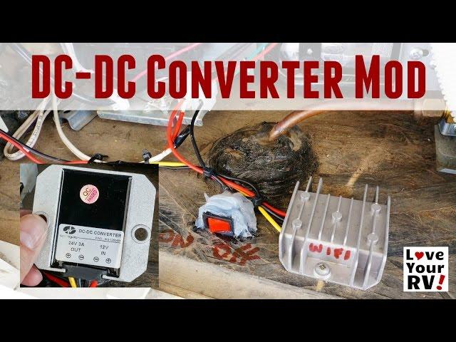 Boondocking Power Tip DC to DC Converter Mod