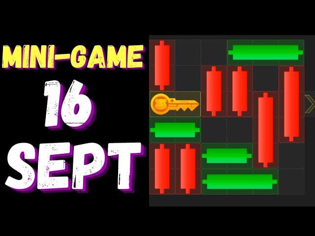 HAMSTER KOMBAT MINI-GAME 16th SEPTEMBER PUZZLE SOLVED