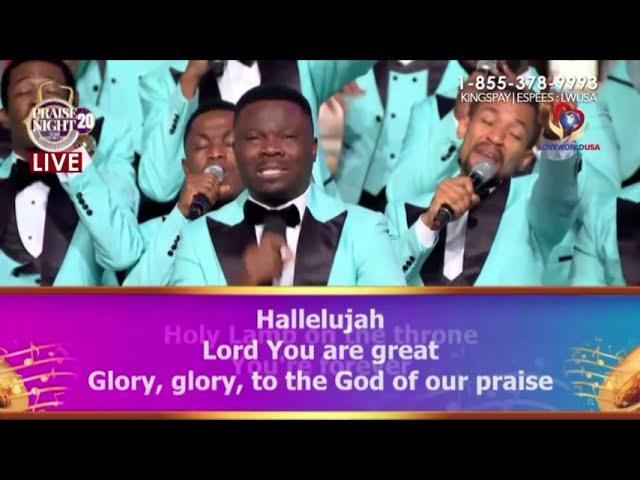 PRAISE NIGHT 20 || LOVEWORLD SINGERS - WORTHY ARE YOU LORD