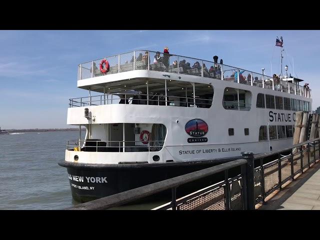 Ferry to Statue of Liberty and ellis island.