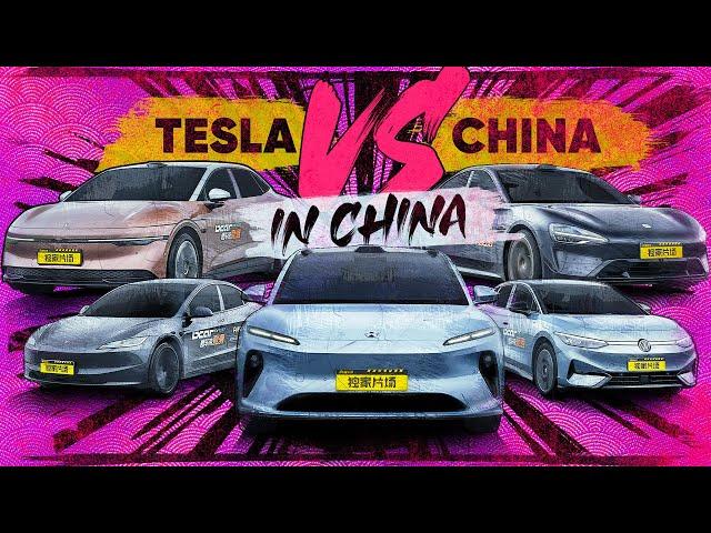 TESLA vs CHINA! Epic Comparison Test – Can the Chinese Make a Tesla Beater?