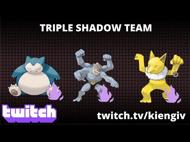 RANK 10 TRIPLE SHADOW TEAM BATTLES | GO BATTLE LEAGUE