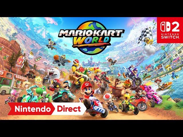 Mario Kart World – Nintendo Direct | Nintendo Switch 2