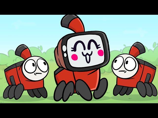 SCREEN WOMAN but SPIDER TRAIN // Poppy Playtime Chapter 3 Animation