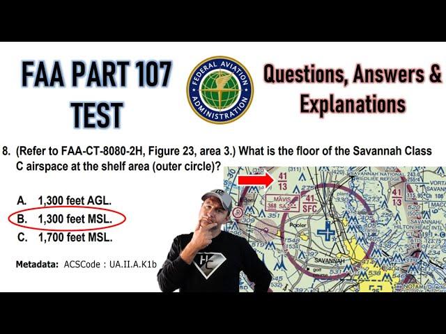 Pass the FAA Part 107 | Test Walkthrough | Q & A with explanations | Part 107 Study Guide 2023