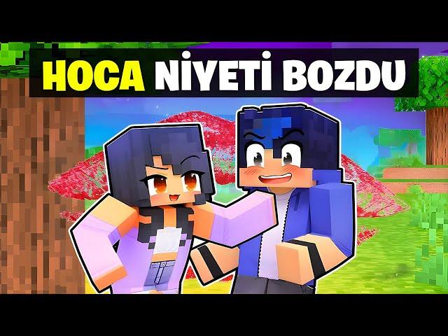 KIZ ÖĞRETMENİMLE SEVGİLİ OLDUM ! - öpüştük (Minecraft Parodi)